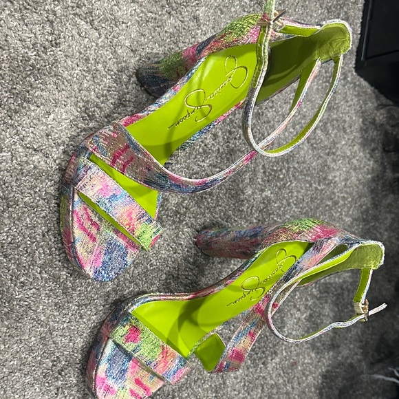 Jessica Simpson Shoes - Jessica Simpson Multicolor Heels